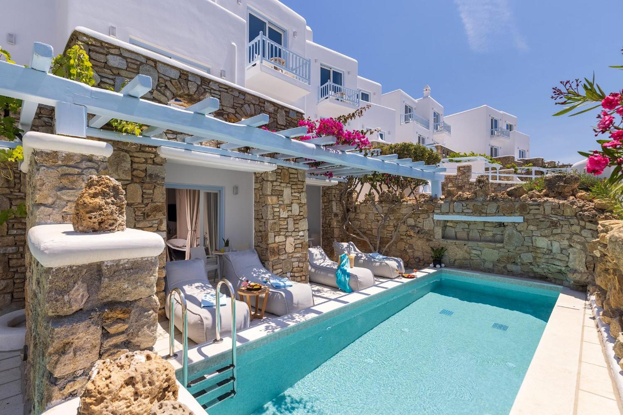 Saint John Hotel Villas & Spa Agios Ioannis Diakoftis Quarto foto